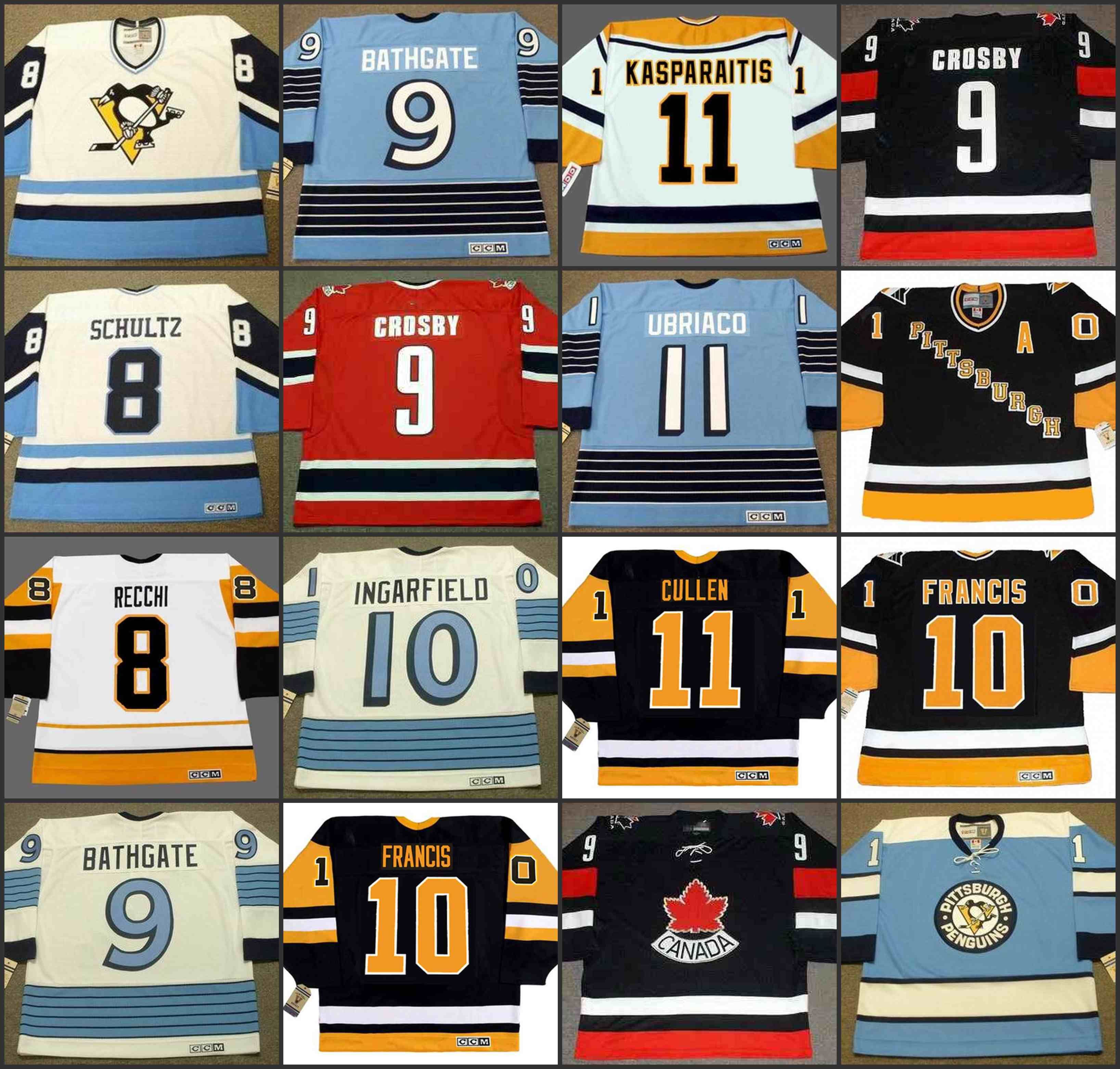 ron francis penguins jersey