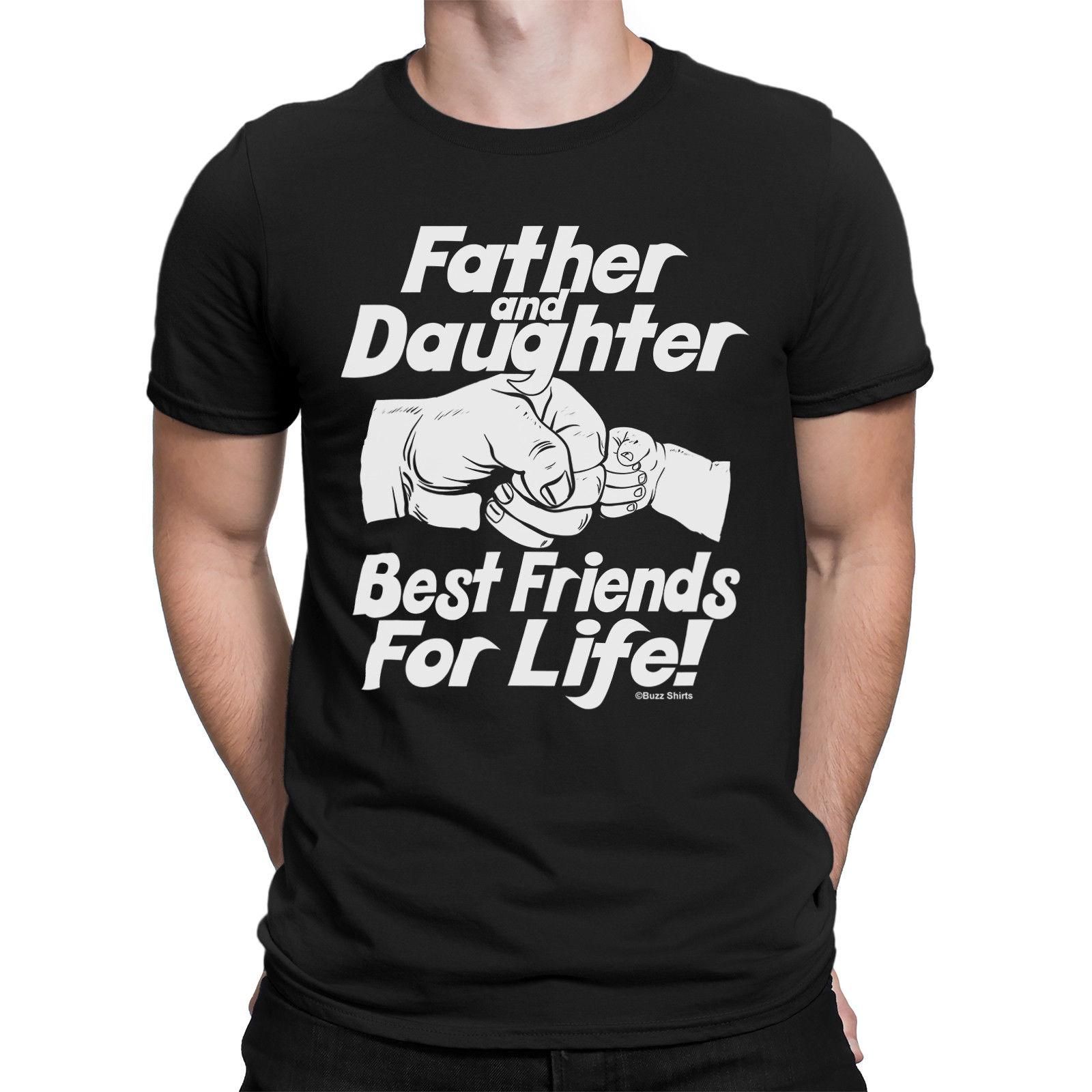 Dad & Daughter Best Friends For Life Mens Funny Father's Day Hoodie Dad Gift