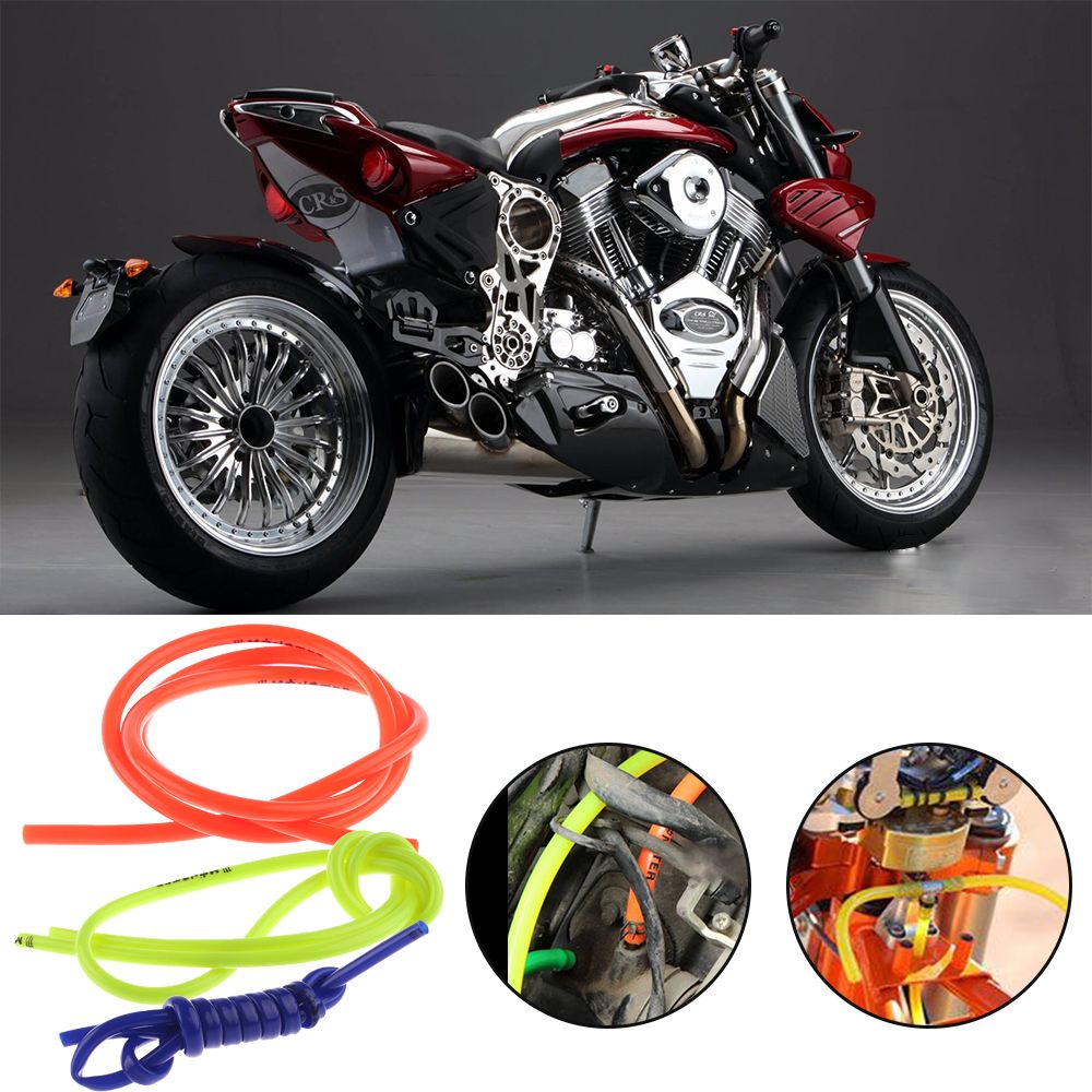 Bike Parts Pipe Soft Motorcycle Gas Oil Hose Fuel Line Modified Petrol Tube 
