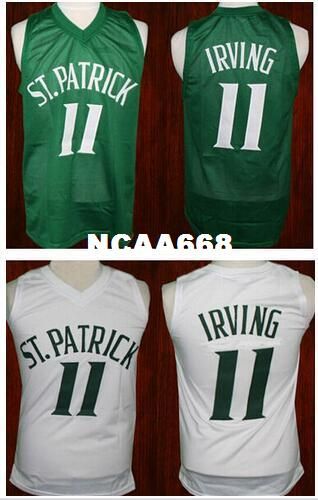 kyrie irving st patricks jersey