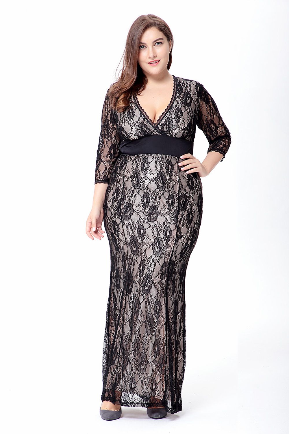 large size party dresses