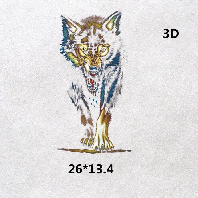 Acheter Chaud Personnalité De La Mode Patch De Transfert De Chaleur Style Loup Tigre Chien Leopard Cerf Patchs De Fer Patch Patch De Transfert