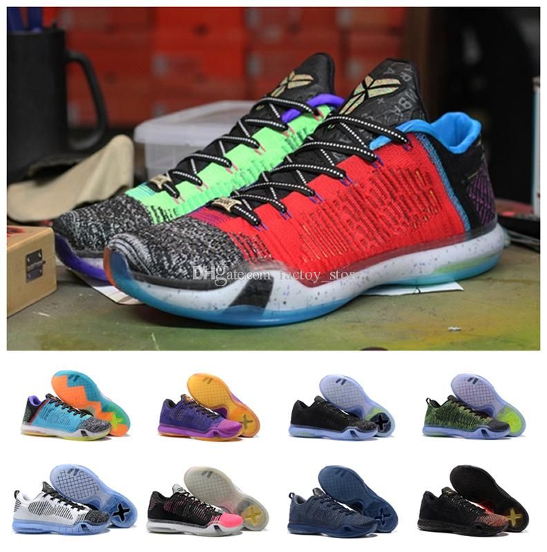kobe rainbow shoes