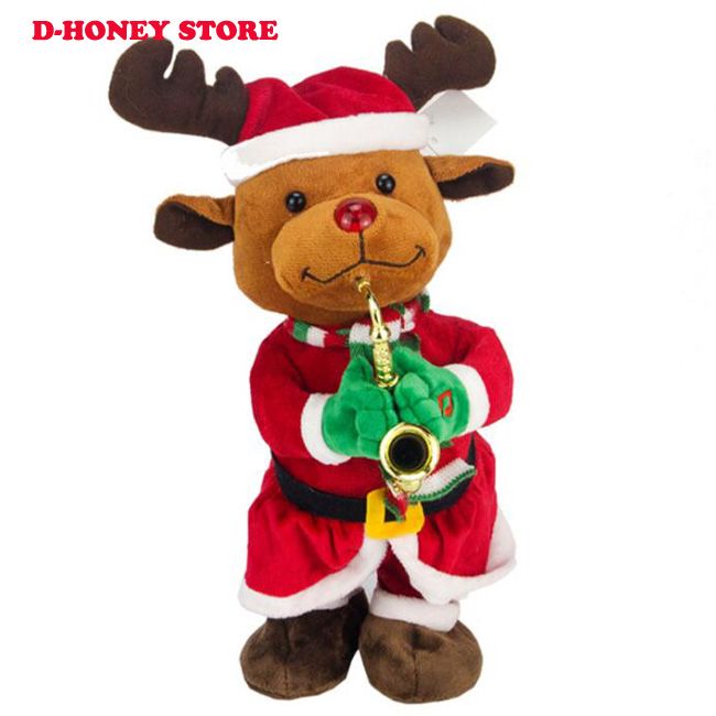 dancing christmas stuffed animals