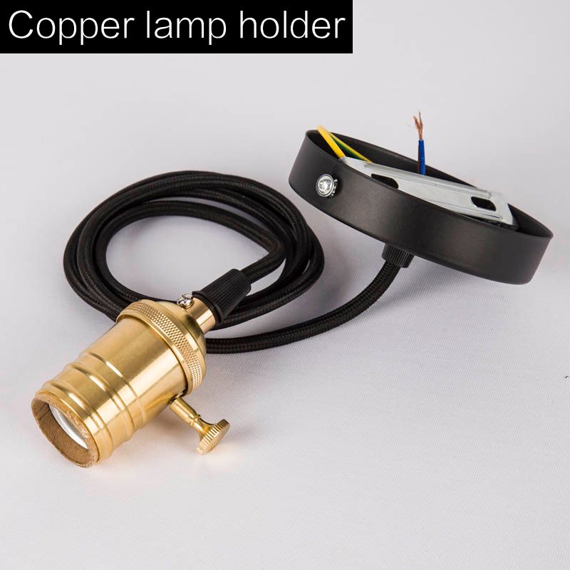 Copper lamp holder