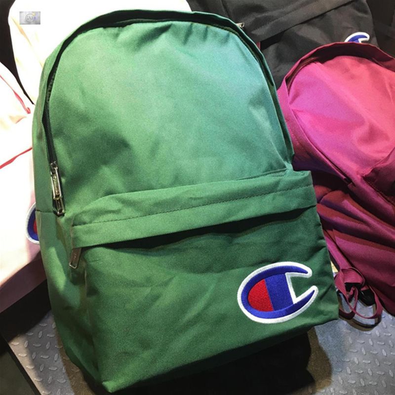 green champion backpack