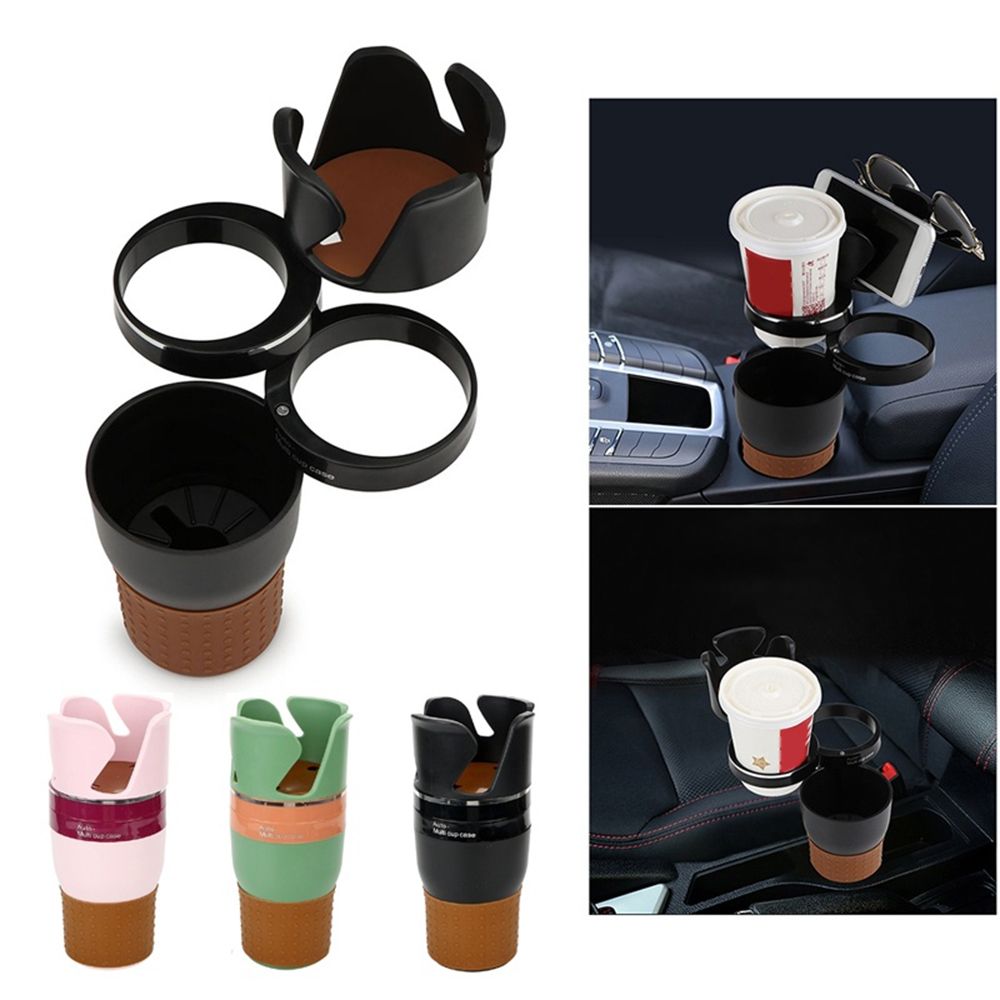 useful creative drink cup holder multi function car phone storage box sunglasses key stand seat storage box mobile office organizer for car motorcycle