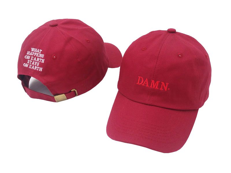 Acquistare Ricamo DAMN Papà Cappello Berretto Strapback Swag Golf Hip Hop  Moda Trucker Bone Visor Cappello Uomo Donna Rosso Nero Maledetto Berretto  Da Baseball Economico | Consegna Veloce E Qualità | It.Dhgate