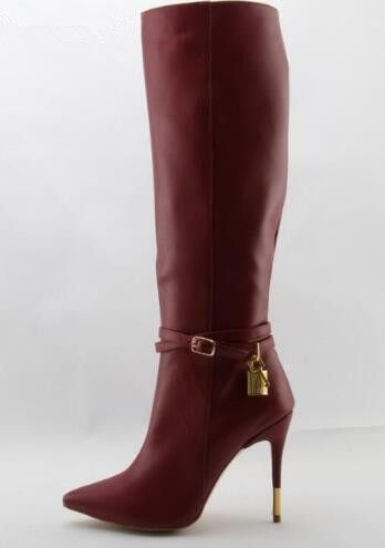 botas color vino