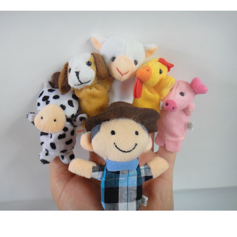 old macdonald had a farm finger puppets