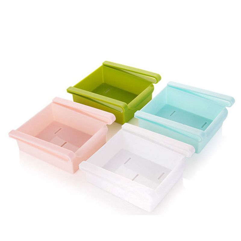 2019 Plastic Refrigerator Storage Rack Fridge Freezer Shelf Holder