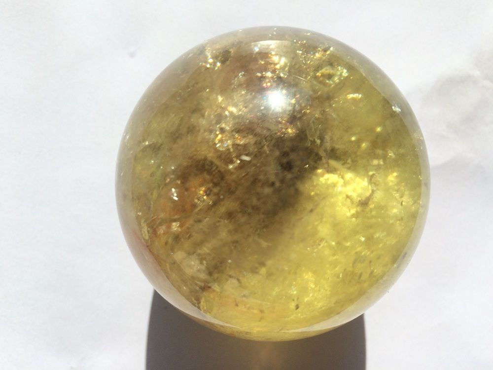 21 Dingsheng 50 60mm Natural Yellow Rock Smoky Citrine Ball Healing Energy Magic Crystal Quartz Stone Sphere For Reik Meditation From M 44 43 Dhgate Com