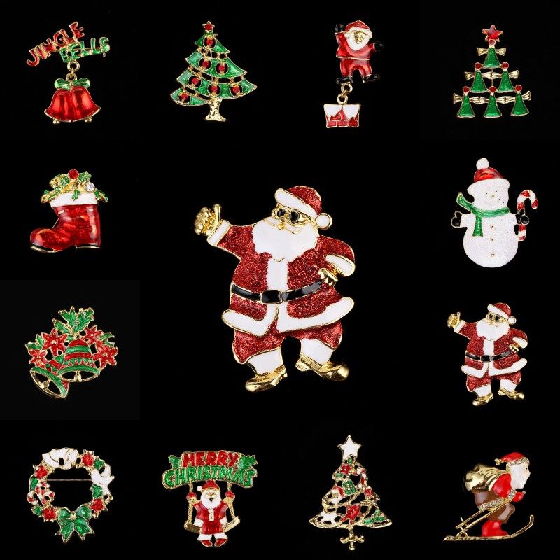 christmas brooch pin