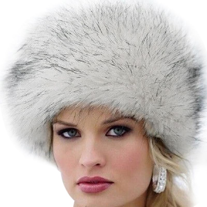 fluffy fur hat