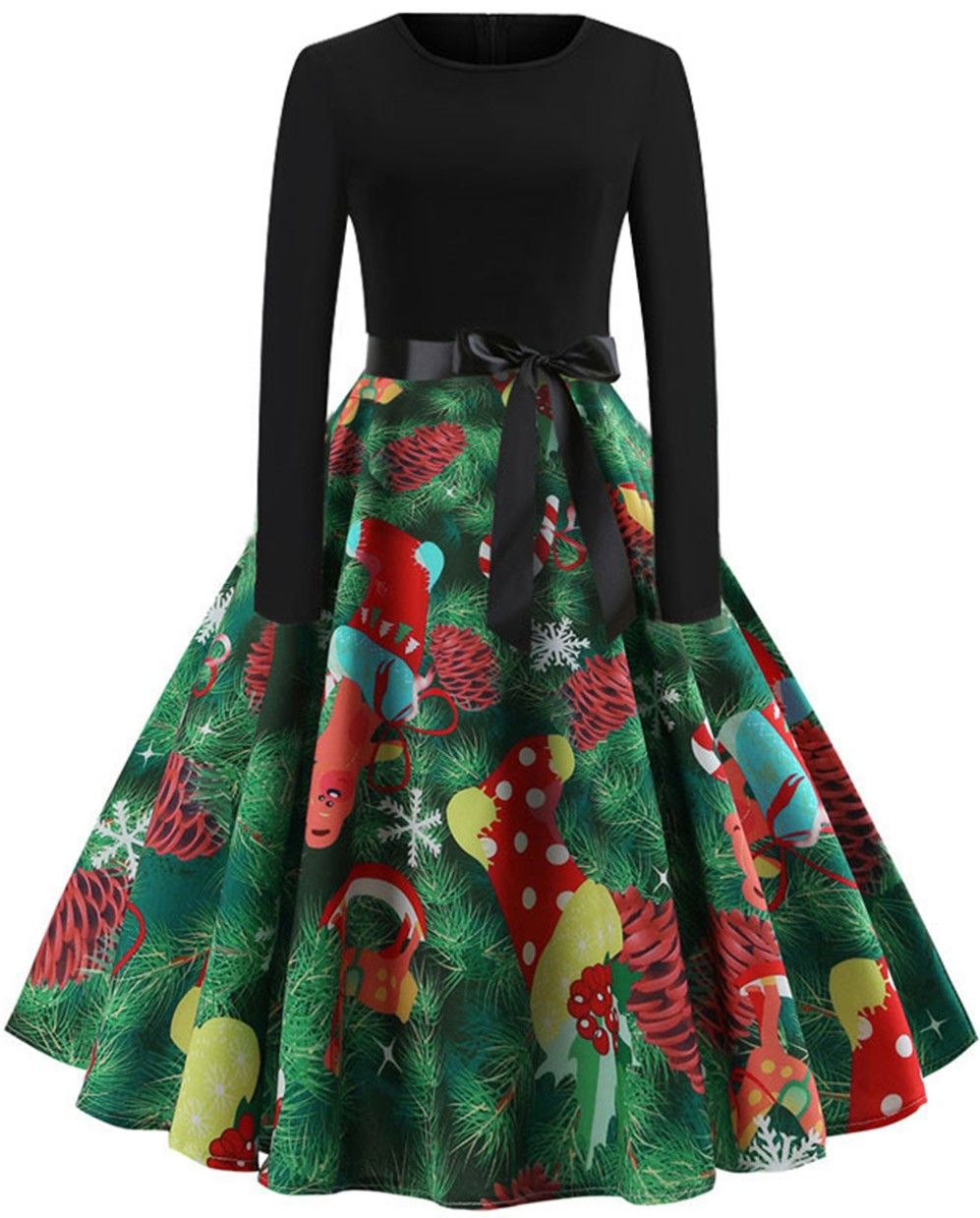 womens holiday dresses with sleeves