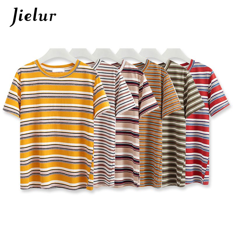 striped t shirt womens