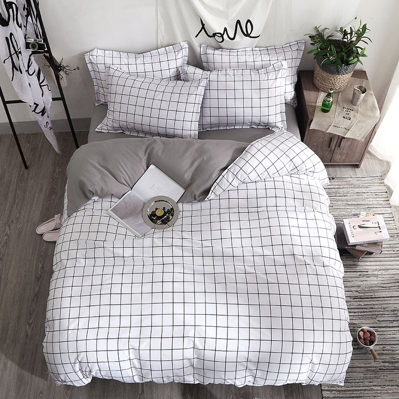 Bedding Set Fashion Duvet Cover Bed Sheet Pillowcase Square