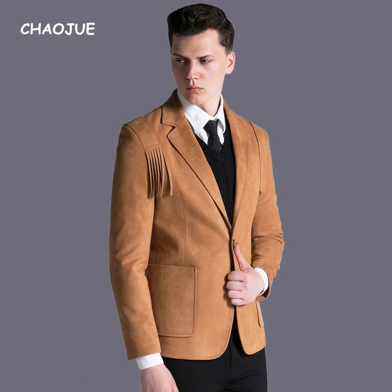 suede blazer mens