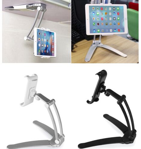 Metal 2 In 1 Kitchen Tablet Mount Stand Wall Mount Desk Stand