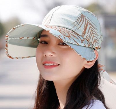 korean sun visor hat