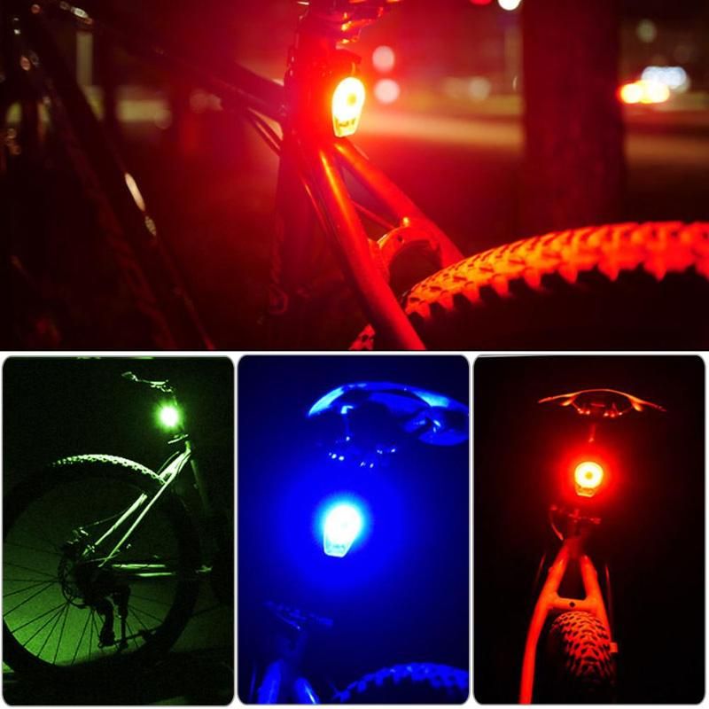 Solar Power Bike Bicycle LED Cycle Tail 