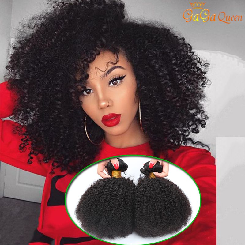8a Brazilian Afro Kinky Curly Hair Bundles Mink Brazilian Curly