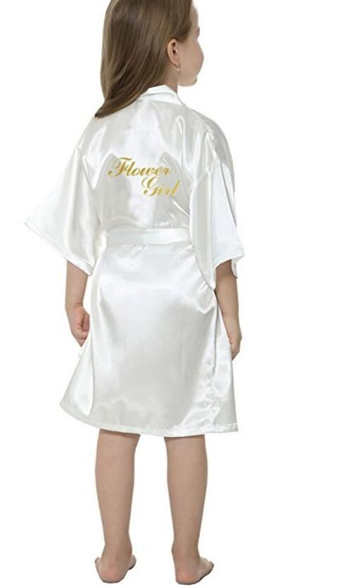 flower girl robe