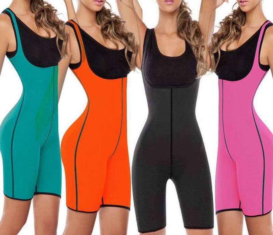 2020 Slimming Shaper Bodysuit Sauna Suit Waist Trainer Burn Fat Shapewear Full Body Shaper