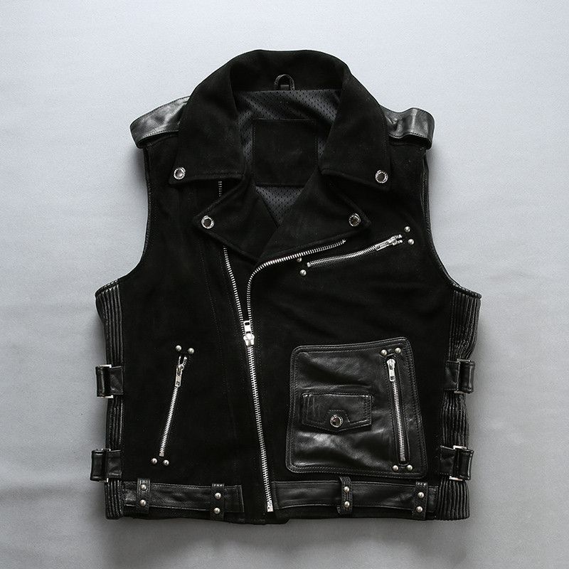 first genuine leather motorcycle jacket