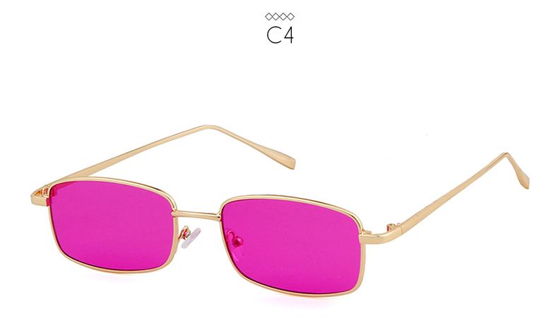 Acquistare 2018 Piccoli Occhiali Da Sole Rettangolari Stretti Donne Uomini  Marca Rosso Lente Chiara Sottile Filo Sottile Retro Occhiali Da Sole  Tonalità Economico | Consegna Veloce E Qualità | DHgate Italy