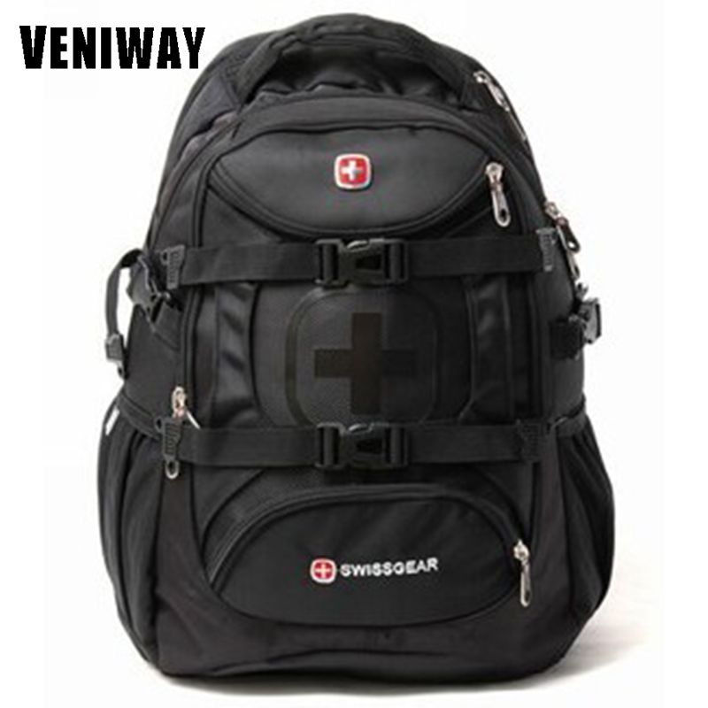 VENIWAY Swiss Brand Men's Gear mochila portátil a prueba de agua pulgadas de capacidad Mochila mochilas bolsas de viaje bolsa de la escuela