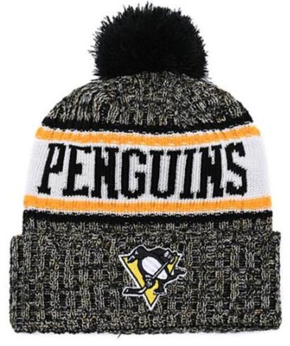 Discount Penguins Beanie Hat Sideline 