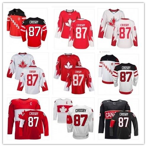 sidney crosby team canada shirt