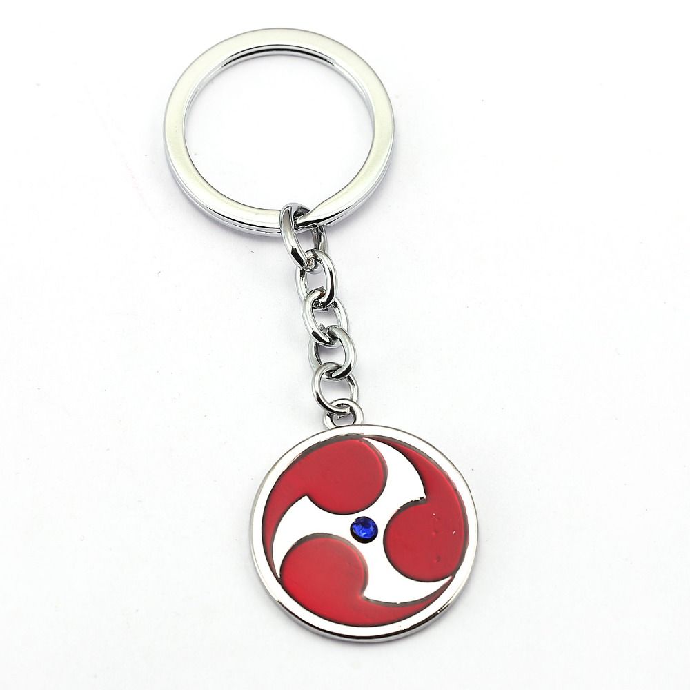 Großhandel J Shop 10 Arten Naruto Keychain Auto Uchiha Itachi Mangekyou Sharingan Uzumaki Akatsuki Kakashi Konoha Anhänger Schlüsselanhänger Schmuck