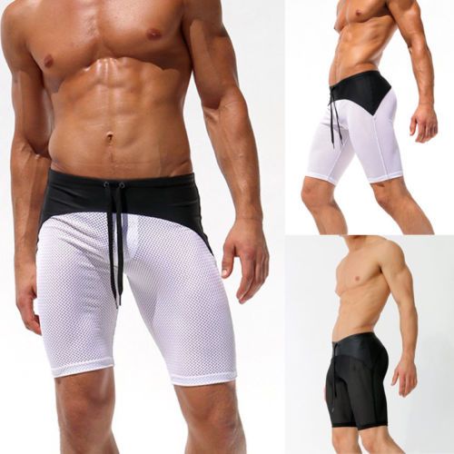 mesh swim shorts