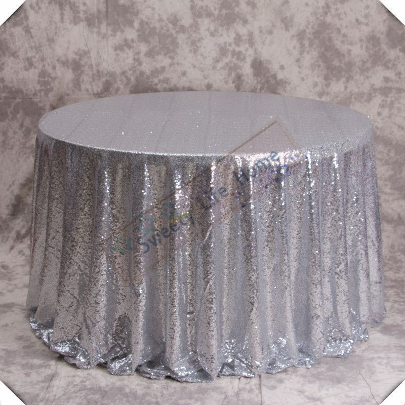gray table cover