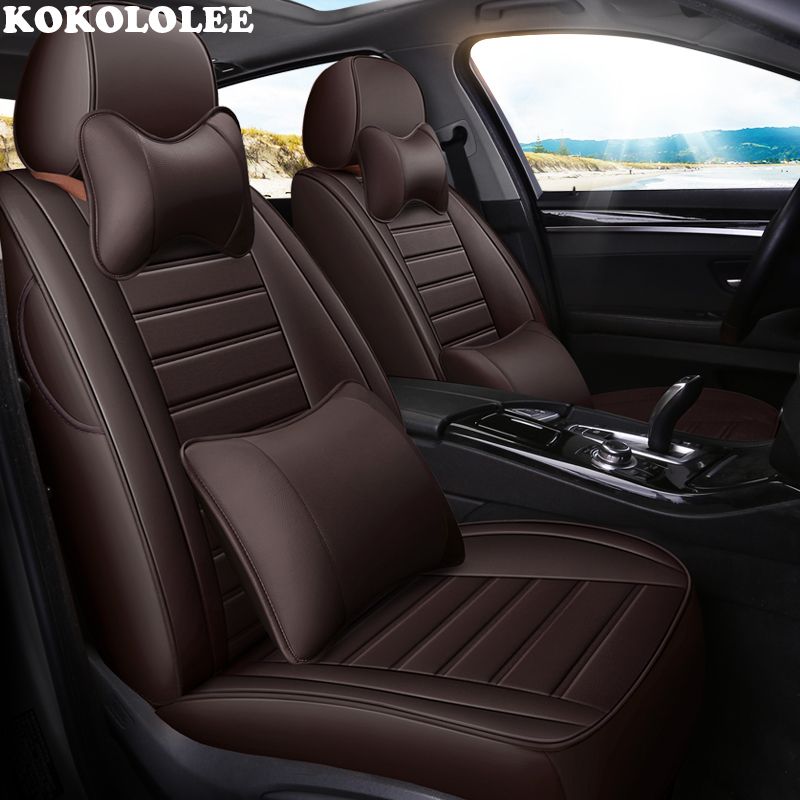 Whole Leather Car Seat Cover For Mitsubishi Pajero 4 2 Sport Outlander Xl Asx Accessories Lancer Covers Vehicle Liner