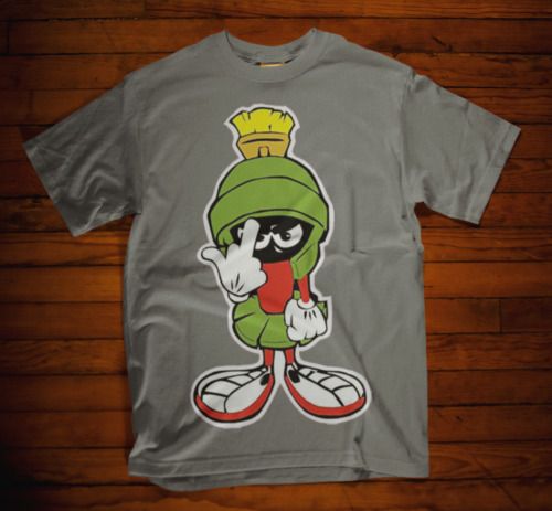 Marvin The Martian T Shirt Present Attitude Unisex