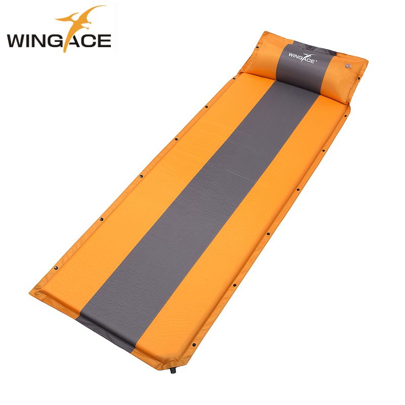 self inflating mat with pillow