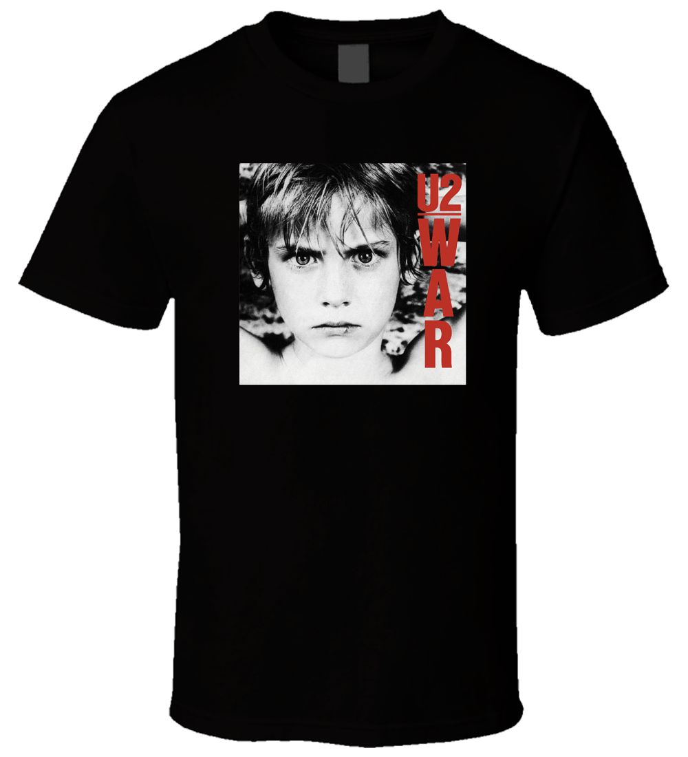 u2 war t shirt