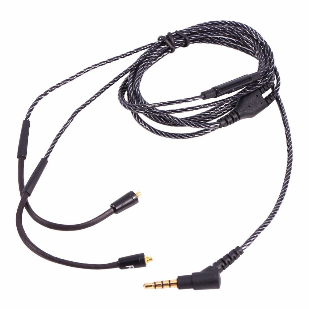 Replace Upgrade Audio Cable Cord 3.5mm Jack For SHURE SE535 SE425 SE315 SE215 SE846 Headphone