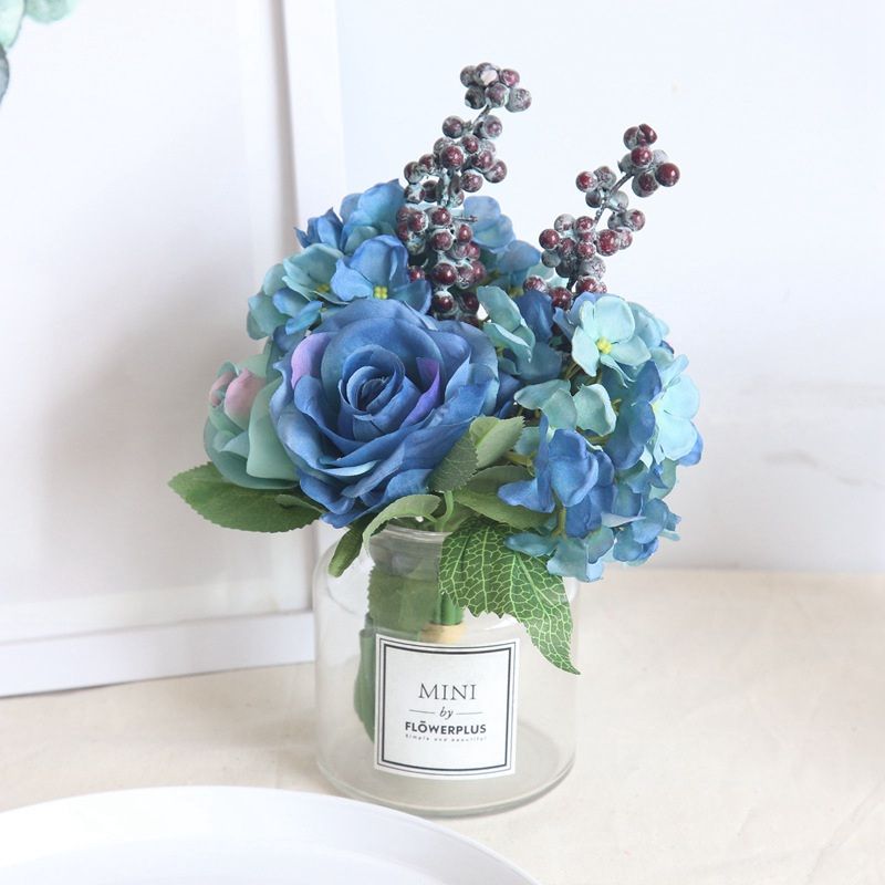 silk rose bouquet