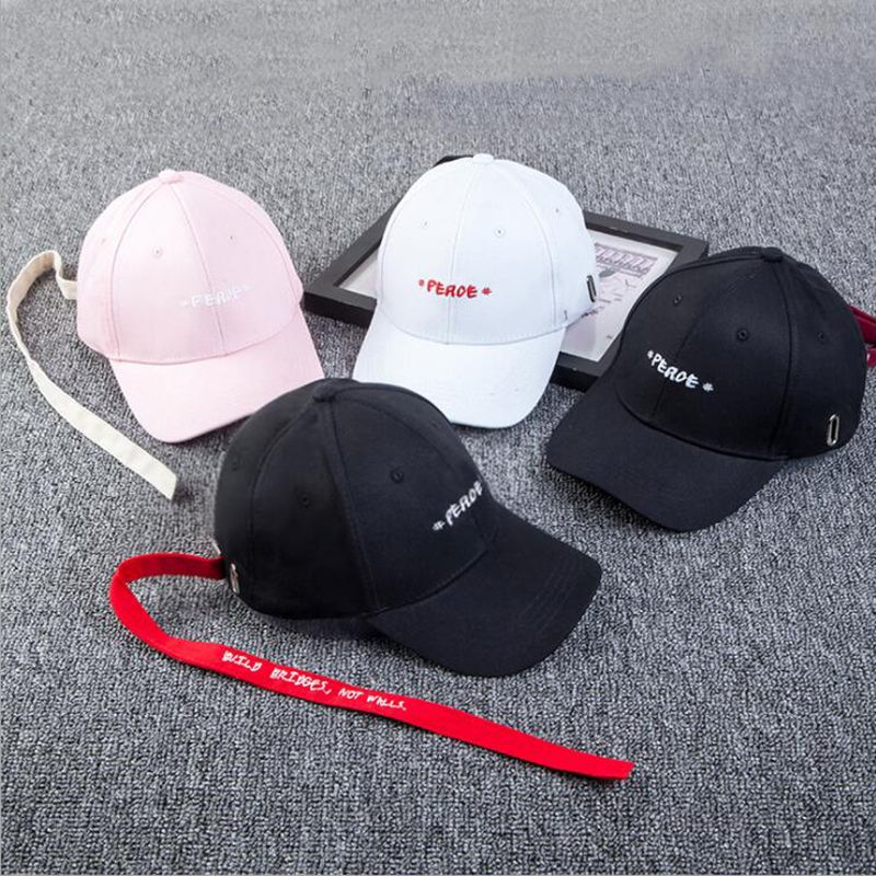 dad hat with long strap