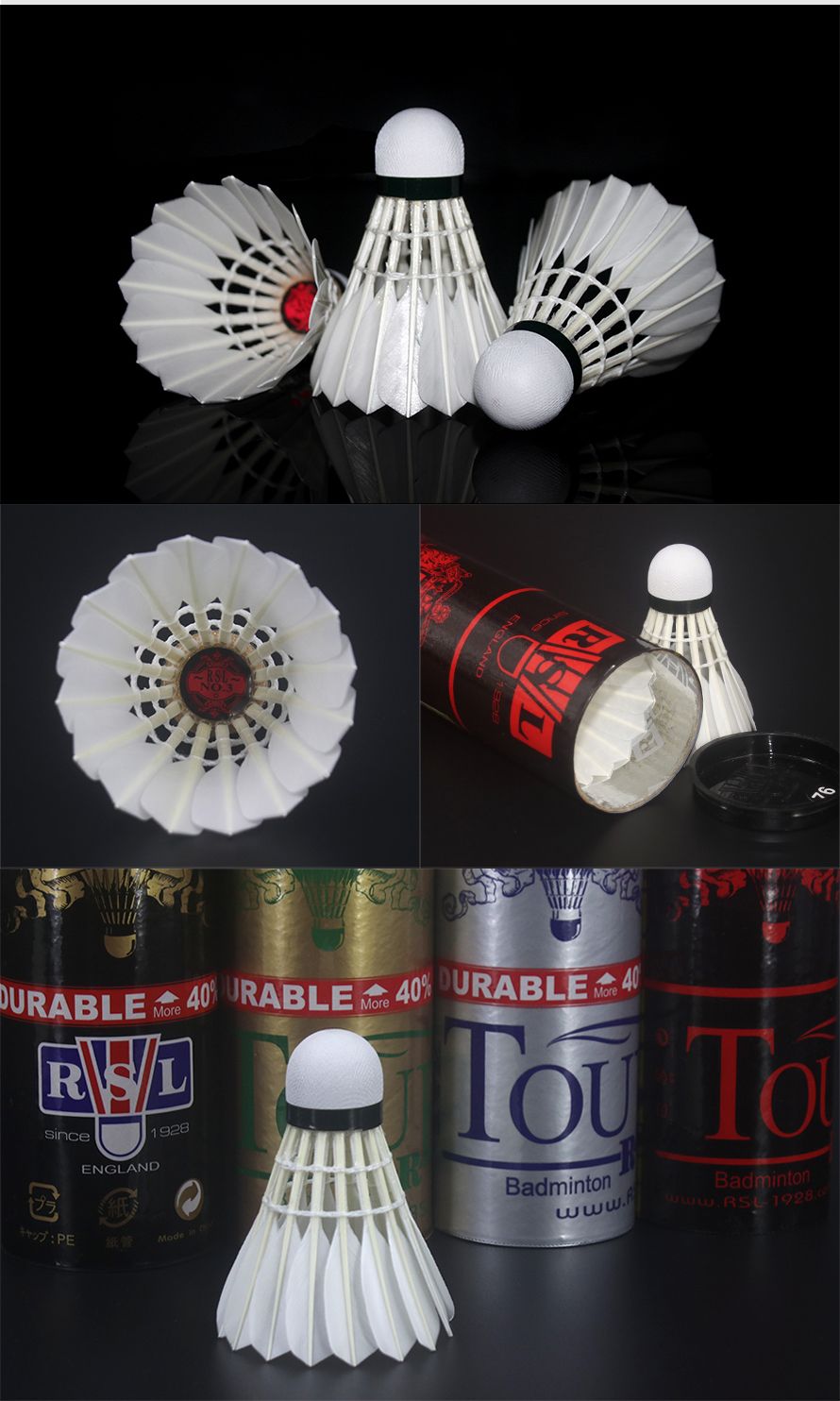 2021 Original RSL Badminton Shuttlecock Classic Tourney 25doz Wholesale
