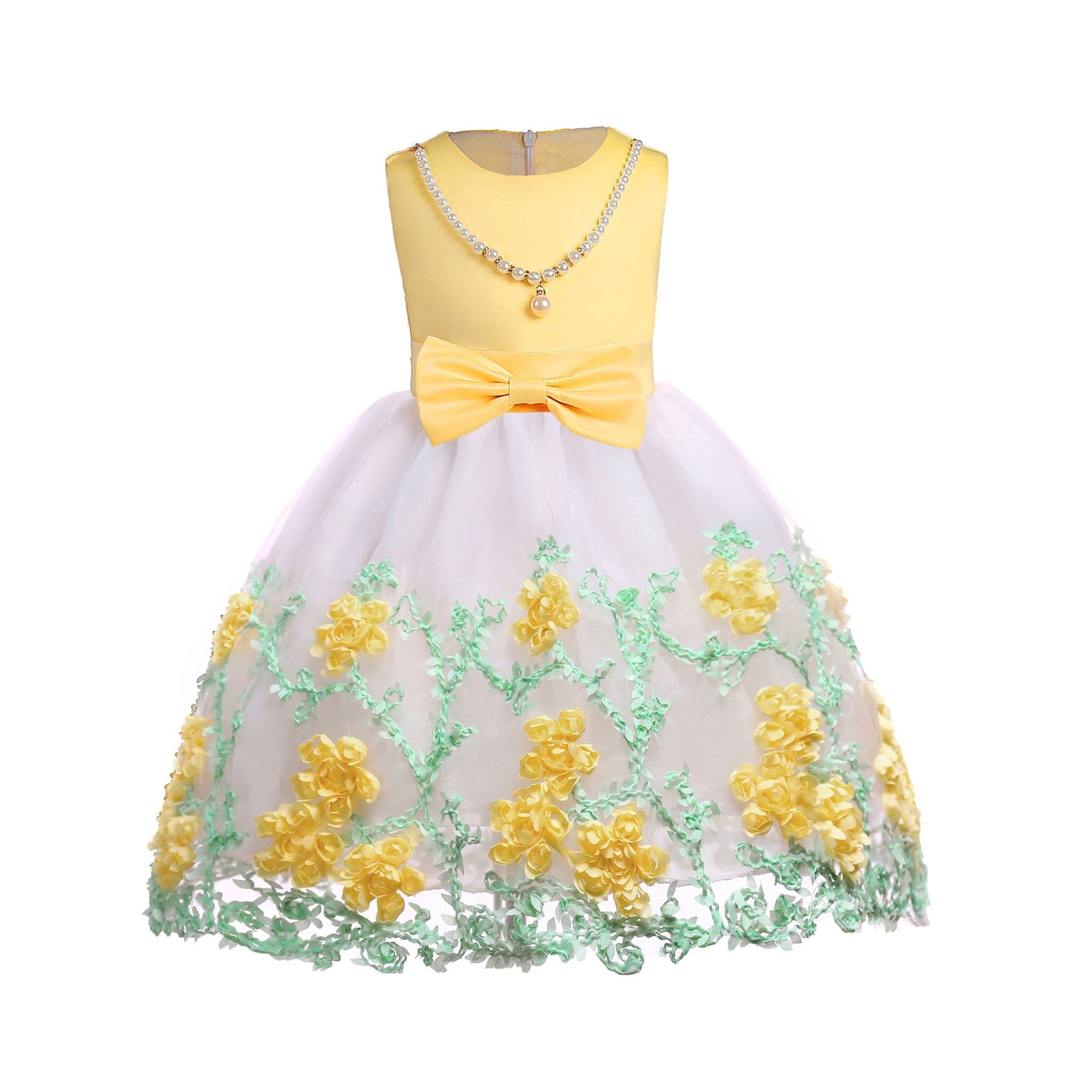 vestido infantil elegante