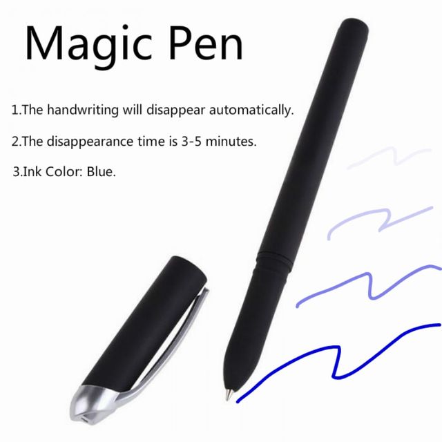 Pen Invisible Ink Disappear One Hour Slowly Magic Ballpoint Pen 