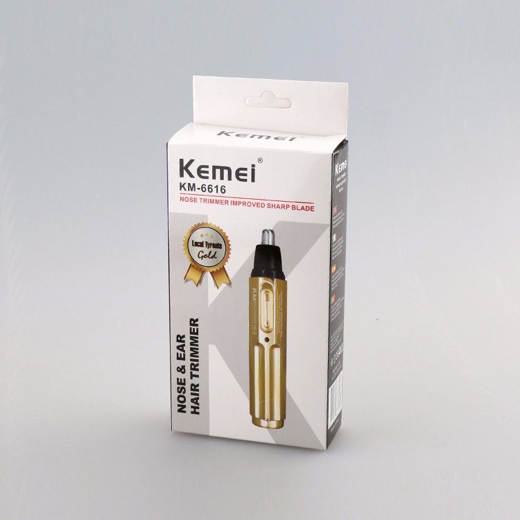 Kemei Km 6616 Electric Nose Hair Trimmer Rechargeable Washable