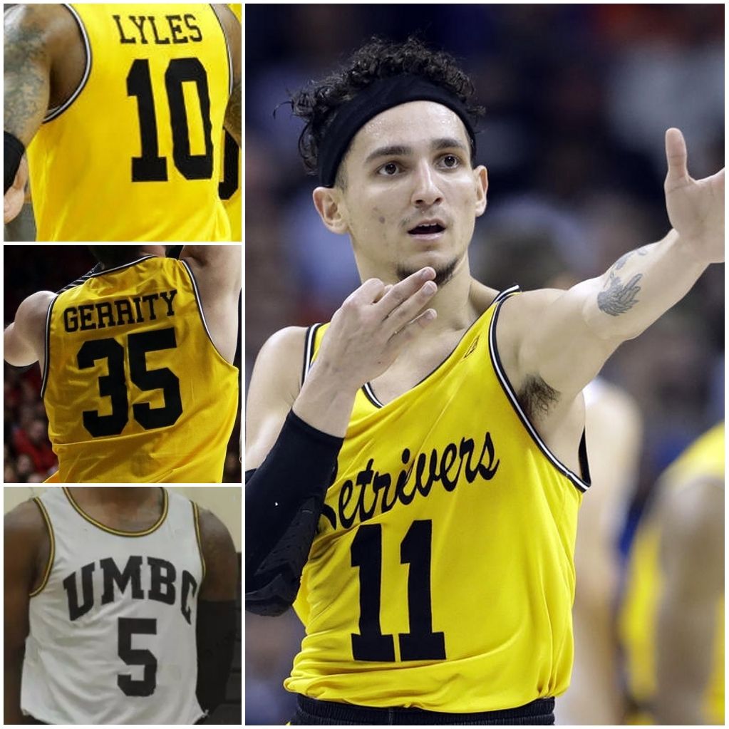 2020 Custom NCAA UMBC Retrievers 