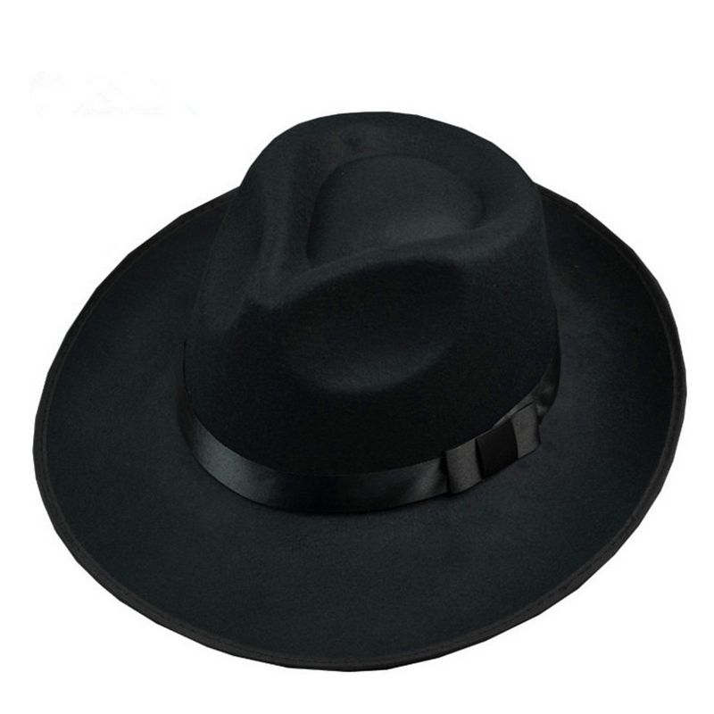 Acquistare Cappello Da Palco Michael Jackson Cappello Da Palco Fedoras  Classic Fedoras Classic Solid Black Economico | Consegna Veloce E Qualità |  It.Dhgate