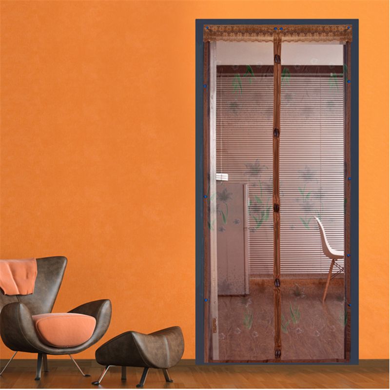 100x210 Cm Home Use Mosquito Net Curtain Magnets Door Mesh Insect